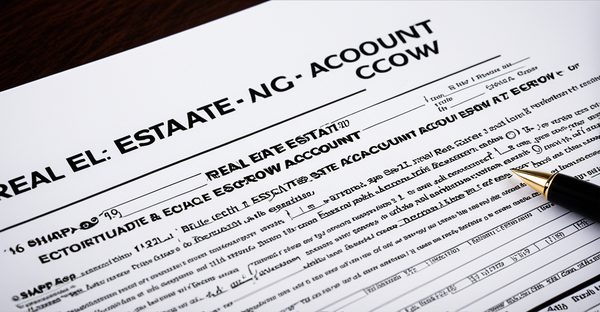 Compte séquestre immobilier : mode d'emploi simplified